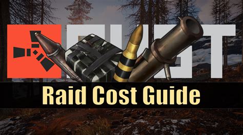 rust rocket raid cost